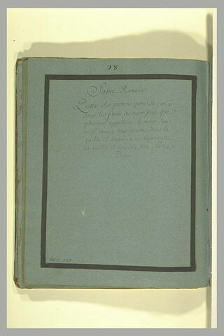 Annotation manuscrite : 'saint Romain...', image 2/2