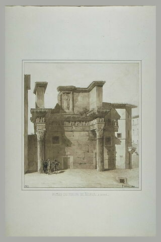 Ruines du Forum de Nerva à Rome