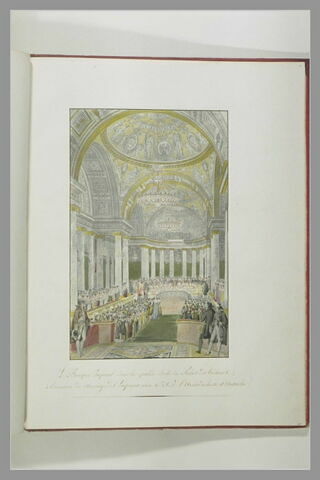 Banquet Impérial dans la grande salle du Palais des Tuileries, image 2/2