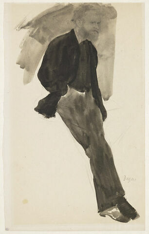 Portrait d'Edouard Manet debout