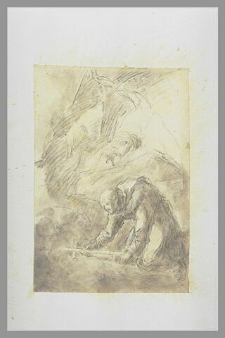 Saint François d'Assise dans le désert, image 1/1