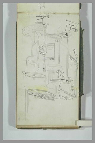 Une calèche ; croquis enfantins, image 1/1