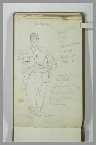 Portrait de Bulgare ; tête d'un bulgare, image 1/1
