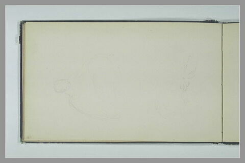 Esquisse d'une figure assise ; croquis, image 1/1