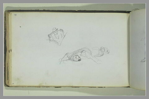 Soldat, vu en buste ; soldat mort, image 1/1