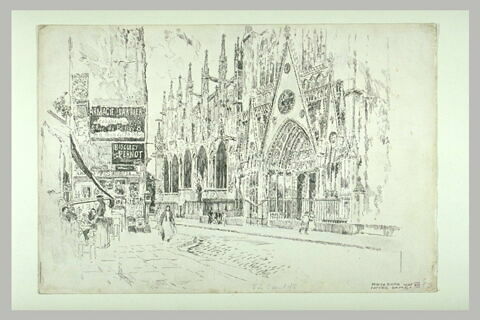 Notre Dame de Paris : le portail nord
