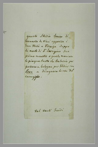 Fragment de texte manuscrit, image 2/4