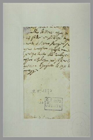 Fragment de texte manuscrit, image 3/4