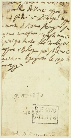 Fragment de texte manuscrit, image 4/4