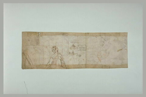 Demi-figure de femme, et autres figures, image 1/1