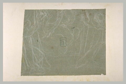 Deux figures de part et d'autre d'une apparition, image 1/1