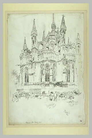 Reims, le chevet de la cathédrale
