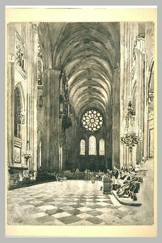 La nef de la cathédrale de Chartres, image 1/1