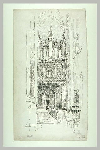 La cathédrale du Mans : l'orgue