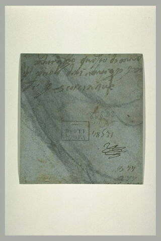 Texte manuscrit et, image 2/2