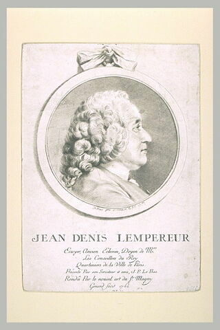 Portrait de Jean Denis Lempereur, image 2/2