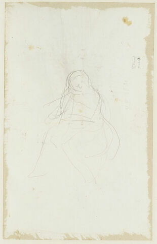 Femme assise, image 1/2