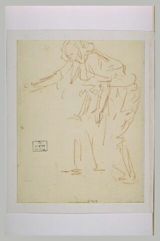 Femme penchée en avant, image 2/2