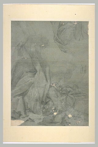 Etude de draperie