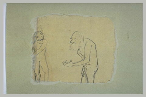 Deux silhouettes d'hommes, image 2/2