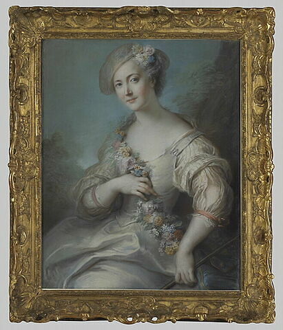 Portrait de Thérèse Eulalie de Beaupoil de Saint-Aulaire, marquise de Beuvron, image 1/2