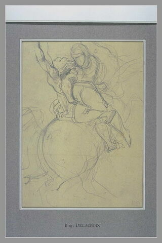 Etude pour l'Enlèvement de Rébecca, image 3/4