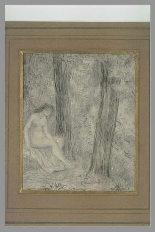 Jeune femme nue dans un paysage, image 3/3