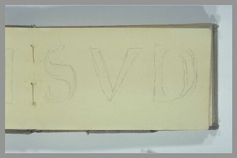 Lettres : S V D, image 1/1