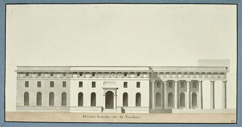 Paris, Temple du Commerce sur l'emplacement de la Madeleine