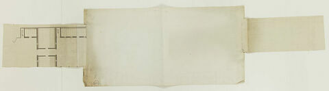 Couvray, bergerie : élévation et plan, image 2/2