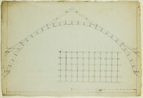 Projet de charpente : coupe, image 1/1