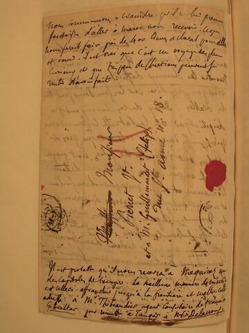 8 février (1832), Tanger, à J.B. Pierret et à F. Guillemardet, image 5/5