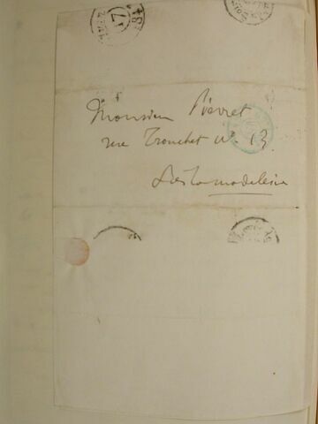 (17 juin 1851), sans lieu, à J.B. Pierret, image 2/2