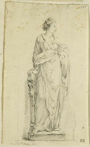 Statue de femme à l'antique, image 1/1