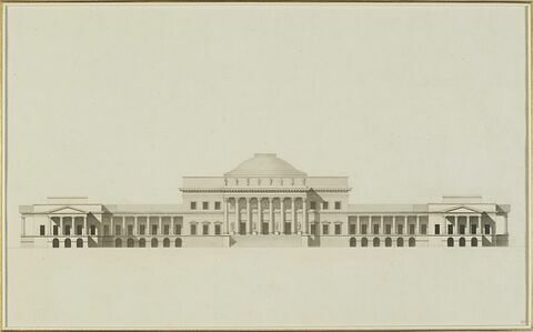 Projet de réunion du Louvre au Palais Impérial des Tuileries, image 2/2