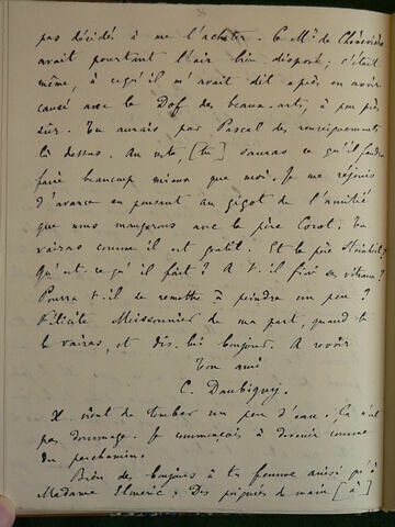 (26 juillet 1852), (Crémieu), à Geoffroy Dechaume, image 2/3