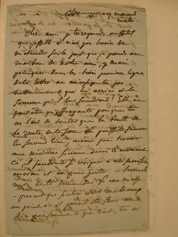 (27 septembre 1848), Champrosay, à J.B. Pierret