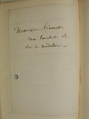 Sans date, sans lieu, à J.B. Pierret, image 2/2