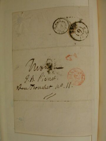 (6 mai 1842), sans lieu, à J.B. Pierret, image 2/2
