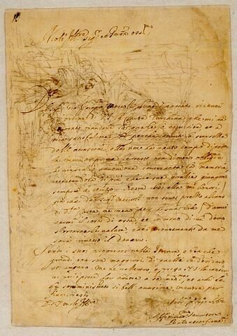 Lettre datée de 1662