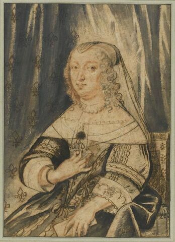 Portrait d'Anne d'Autriche