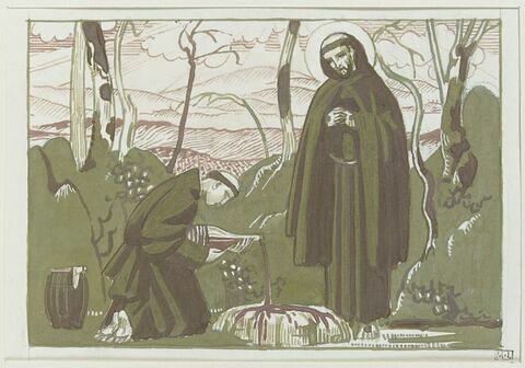 Illustration pour Fioretti. Petites Fleurs de saint François d'Assise
