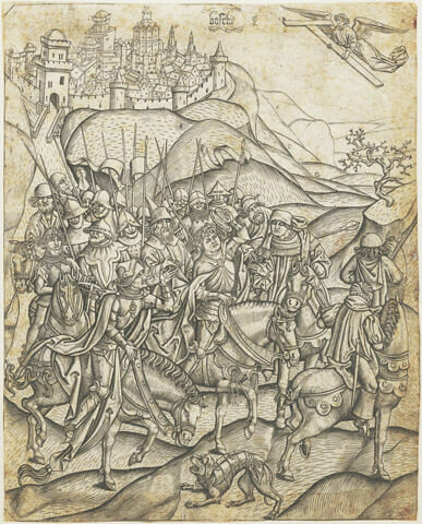 Constantin le Grand à la tête de son armée