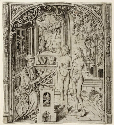 Boccace écrit l'histoire d'Adam et Eve