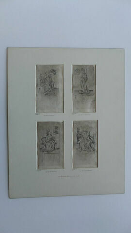 Carte à jouer. Le reine d'Ecusson, image 2/2