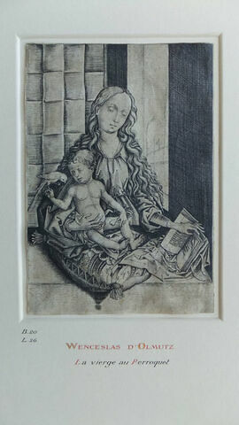 La Vierge au perroquet