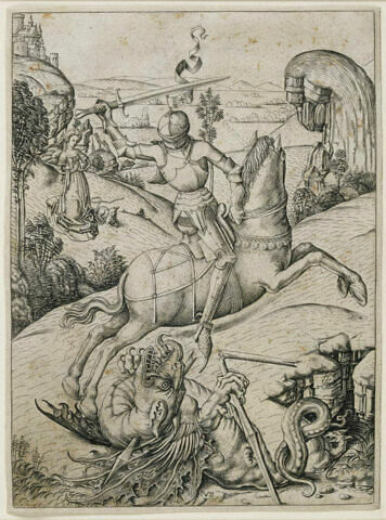 Saint George terrassant le dragon, image 4/4