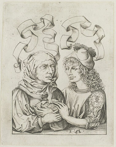 La Vieille et le jeune homme, image 1/1