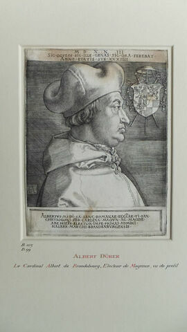 Albert de Mayence (de profil)
