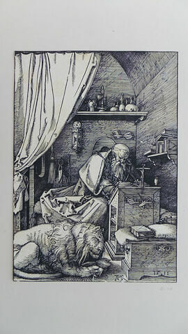Saint Jérôme dans sa cellule, image 1/2